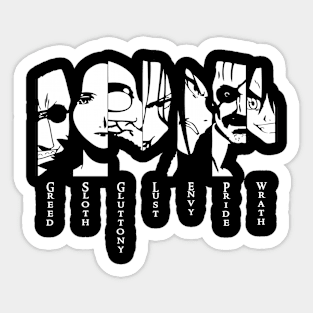 7 sins homunculi Sticker